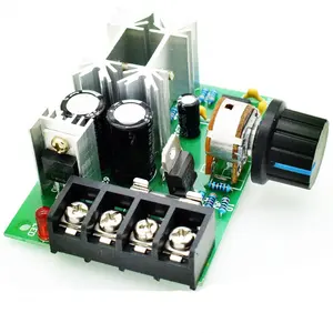 Taidacent bricolaje electrónico lineal 20 amp Control de velocidad del ventilador 12V 24V 36V 48 V Volt DC Motor inversor controlador de velocidad