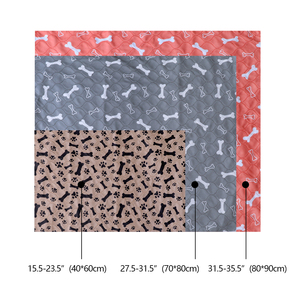 Tapete Reutilizable para Orina de Mascotas, Lavable, para Perros y Gatos, con 3 Capas Absorbentes, Diseño de Huella de Hueso y Pata, para Sofá, Cama y Piso - Product Image 6