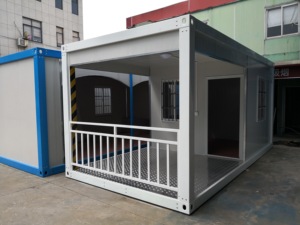 Contenedor móvil desmontable de alta calidad de 20 pies y 40 pies, caja de centinela para portero de <span class=keywords><strong>casa</strong></span> con EPS, prefabricado inteligente de una habitación para uso de oficina - Product Image 4