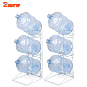 도매 19 리터 물 디스펜서 병 랙/20 리터 홀더 랙/5 갤런 물병 홀더 - Product Image 3