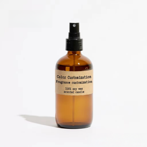 Bougie parfumée de luxe en cire de soja 100% biologique écologique, en verre ambré, avec huile essentielle, pour la Saint-Valentin - Product Image 3