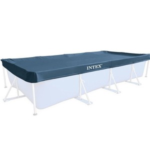 Couverture de piscine <span class=keywords><strong>INTEX</strong></span> carrée, anti-poussière, en PVC épaissi, anti-moustiques, protège les feuilles - Product Image 5