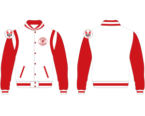 Chaqueta Universitaria Bordada de la Hermandad Heroines of Jericho Mason |   Chaqueta Universitaria Bordada Masónica HOJ Personalizada para Mujer - Product Image 5