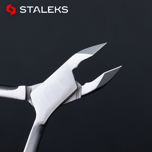 <span class=keywords><strong>STALEKS</strong></span> Coupe-cuticules en acier inoxydable, lame de précision de 5 mm, coupe sans traction pour les soins des ongles, utilisation pour enfants et adultes - Product Image 4