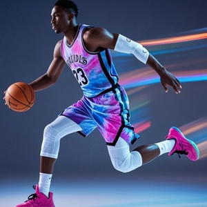 Uniformes de Baloncesto Personalizados al por Mayor para Hombre, Sublimados con Logotipo, Transpirables, para Verano - Product Image 2