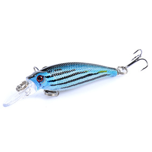 Wobblers Crankbaits 6.5cm/5g leurres Vib en plastique dur appât de poisson vibrant avec hameçon triple - Product Image 2