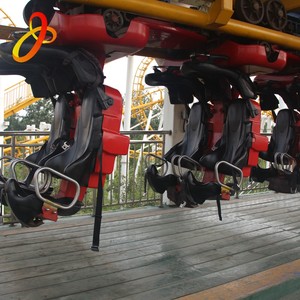 Objek wisata medium ditangguhkan mendebarkan hiburan taman naik roller coaster - Product Image 3