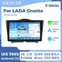 MEKEDE X10 X20 X30 X40 Unidad Principal Android para Auto 1280*720 2K con Ventilador, Car-play, DSP, Navegación, 8 Núcleos para LADA Granta 2018-2019