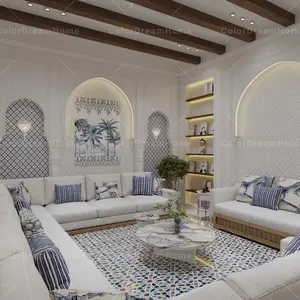 Nóng bán Trung Đông đồ nội thất saudi arabia Hội đồng sang trọng majlis thiết kế sofa phong cách cổ điển