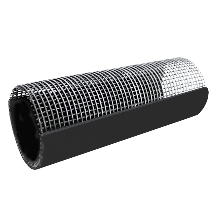 OEM/ODM черный цвет HDPE стальная проволока усиленная дренажная композитная труба производство Китай пластиковая трубка