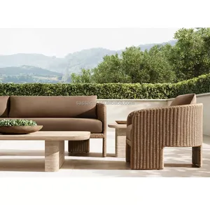 Sassanid-Conjunto de jardín y Patio al aire libre, sillas de mimbre para todo tipo de clima, modernas y lujosas para Salón de <span class=keywords><strong>La</strong></span> <span class=keywords><strong>Paz</strong></span>, novedad - Product Image 6