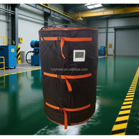 Couverture chauffante pour fût de 5-15-30-55 gallons, 230/120V, étanche, avec contrôle numérique 0-90°C, chauffe-fût de 200L, chauffe-fût industriel