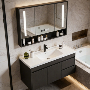 Meuble-lavabo mural en contreplaqué multicouche très populaire et durable, <span class=keywords><strong>à</strong></span> <span class=keywords><strong>prix</strong></span> avantageux - Product Image 2