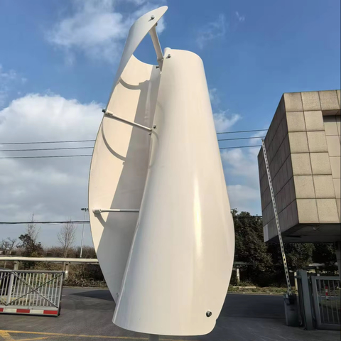 Free Energy Off-Grid Home Hybrid System with 200W Rated Power Vertical Axis Windmill Generator In-Stock for Poland