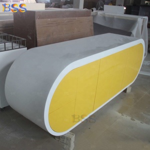 Gerente Ejecutivo Mesa <span class=keywords><strong>de</strong></span> oficina Muebles <span class=keywords><strong>Google</strong></span> Mesa <span class=keywords><strong>de</strong></span> oficina amarilla contemporánea Escritorio con Credenza - Product Image 5