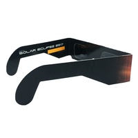 Lunettes d'observation du soleil total certifiées CE et ISO pour vision directe du soleil, idéales pour la promotion