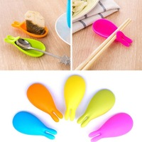 Support de thé en Silicone TB03 multifonctionnel, cuillère en Silicone, repose-thé en forme de lapin/Mini support de sac à thé