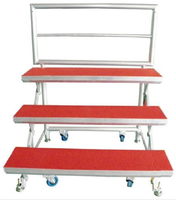 Plateformes de chœur portables en aluminium, podium de chœur