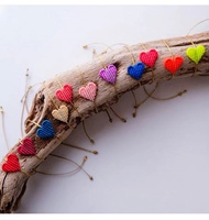 Pulseras de Cuerda Trenzada Minimalistas con Corazón de Macramé, Hechas a Mano con Hilo Encerado, Regalo de Joyería para Parejas, Color Sólido, Estilo Original y Moderno