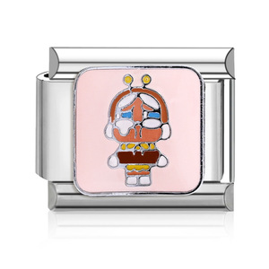 Crying Baby Modular Bracelet Zinc Alloy Cartoon DIY Jewelry Set Unisex Gift Bracelet - Product Image 3