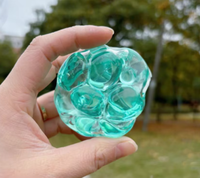 Jouet anti-stress créatif en forme de grenade, en plastique, à presser, fait main, bruyant, de haute qualité