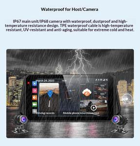 SE501รถ<span class=keywords><strong>ย</strong></span>นต์<span class=keywords><strong>แอ</strong></span>นดรอ<span class=keywords><strong>ย</strong></span>ด์อัตโนมัติ TPMS HD 1080P ควบคุมไร้สาย WIFI - Product Image 2