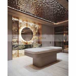 LL353 Customized Embossed Water Ripple Wave Decorative Stainless Steel <b>Sheet</b> <b>Mirror</b> 304 316L Stainless Steel Ripple <b>Sheet</b> - Product Image 1