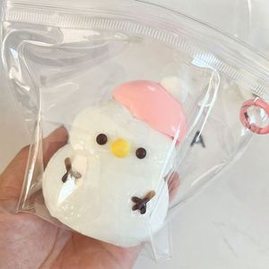 Juguete de Peluche de Muñeco de Nieve Navideño Súper Suave, Silicona de Grado Alimenticio con Rebote Lento, Descompresión y Música para Niños - Product Image 2