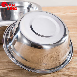 TIANXING Utensilios de cocina duraderos Comida Prerp Multi-tamaño Juego de cuencos de acero inoxidable Ensalada de verduras Cuenco de frutas Cuencos para mezclar - Product Image 3