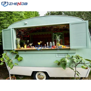 Nouvelle remorque alimentaire mobile personnalisée à vendre, camion de restauration avec conception de cuisine adaptable, camionnette à crème glacée - Product Image 5