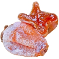 Nouvelle récolte, bon goût doux, fruit de kaki rouge séché, biologique, cru, pur, kaki séché avec givre blanc