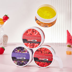 Gel capillaire à la gelée de fruits, gel coiffant, gel capillaire pour cheveux bouclés, adoucissant, améliorant les cheveux secs et emmêlés - Product Image 1