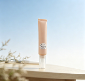 Tubo de PE Rosa Mate de 10 ml con Punta Fina, Tapa Transparente de PP, Impresión Personalizada, Envase Vacío para <span class=keywords><strong>Corrector</strong></span> Líquido, Maquillaje de Ojos, Muestra, OEM - Product Image 1