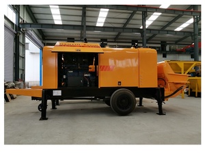 Bombas de Concreto <span class=keywords><strong>Schwing</strong></span> Alemanha Bomba de Concreto Diesel Caseira Trailer 60m3/h - Product Image 5