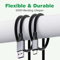 Câble USB Type C WISTAR 2026 pour Android, câble de charge rapide USB, chargeur rapide pour téléphone portable Android, câble de charge USB C