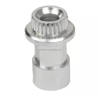 Pièces de production usinées CNC de haute précision en acier inoxydable, laiton, aluminium, titane, avec dimensions et couleurs personnalisées