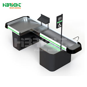 Highbright-Mostrador de caja registradora POS de diseño de supermercado, tienda minorista, Mostrador de pago en venta - Product Image 5