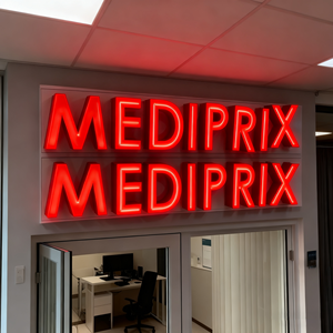 Enseigne LED personnalisée pour entreprise, lettres 3D en acier inoxydable, enseigne frontale 3D personnalisée pour magasin extérieur - Product Image 4