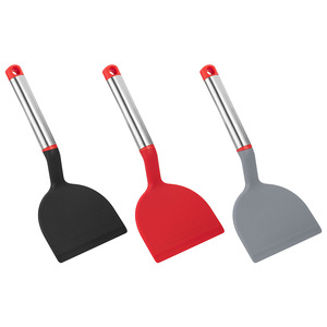 <b>Silicone</b> Spatula With Stainless Steel Handle Nonstick Kitchen <b>Tool</b> For Pancake Cooking - Product Image 5