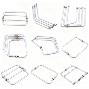 โครงกล่องคลัทช์โลหะคุณภาพสูงราคาถูกแบบกำหนดเอง อะไหล่และอุปกรณ์เสริมสำหรับกระเป๋าขายส่งสำหรับกระเป๋าคลัทช์ กระเป๋าสตางค์ - Product Image 2