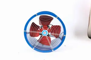 Low Noise Axial Flow Fan For Cooling And Ventilation Of Egg Incubators In Poultry Houses