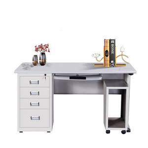 Bureau d'<span class=keywords><strong>ordinateur</strong></span> à prix avantageux avec tiroirs, mobilier de bureau réglable, cadre en métal utilisé, bureaux <span class=keywords><strong>pour</strong></span> <span class=keywords><strong>ordinateur</strong></span> portable de bureau, tables d'étude à vendre - Product Image 6
