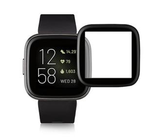 Protector de pantalla para <span class=keywords><strong>Fitbit</strong></span> VERSA 3 Sense VERSA 2 lite, funda completa con pegamento 3D para PMMA - Product Image 2