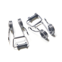 Fabricants en gros personnalisé en acier inoxydable à double ressort métal acier au carbone petit ressort de torsion ressort de torsion en spirale