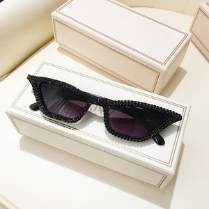 Oculos De Sol Feminino Luxo donna Crystal Disco Dancing strass <span class=keywords><strong>occhiali</strong></span> da sole <span class=keywords><strong>occhiali</strong></span> da sole femminili Bling <span class=keywords><strong>occhiali</strong></span> da sole - Product Image 2