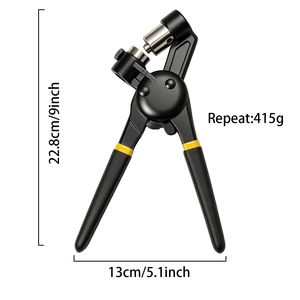 Kit d'outils <span class=keywords><strong>pour</strong></span> œillets 6mm/10mm/12mm – <span class=keywords><strong>Pince</strong></span> perforatrice multifonctionnelle en acier réglable <span class=keywords><strong>pour</strong></span> installation de <span class=keywords><strong>rideaux</strong></span> (qualité DIY) - Product Image 6