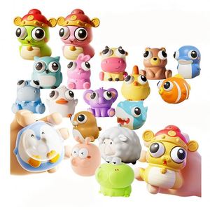 Jouet sensoriel anti-stress en silicone souple en forme de poulet personnalisé de qualité supérieure, animaux à presser pour soulager le stress, idéal pour les fêtes d'anniversaire des enfants - Product Image 3