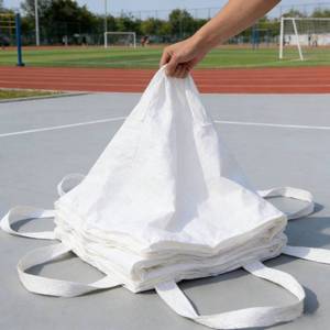 बड़े बैग/टन बैग, फ्लैट बॉटम और डस्टप्रूफ टॉप, फैक्ट्री डायरेक्ट प्राइस, औद्योगिक खनिजों के लिए सुरक्षित भंडारण - Product Image 2