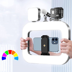 Lampe vidéo RVB 20W améliorée pour appareil photo, éclairage d'appoint LED pleine couleur, lampe de poche portable pour photographie, diffusion en direct et vlogging - Product Image 6