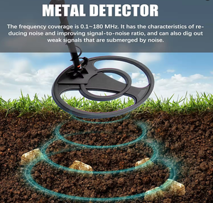 Détecteur de métaux <span class=keywords><strong>sous</strong></span>-<span class=keywords><strong>marin</strong></span> léger X3 De Oro avec protection étanche complète pour les plongeurs professionnels et les chasseurs de trésors - Product Image 4